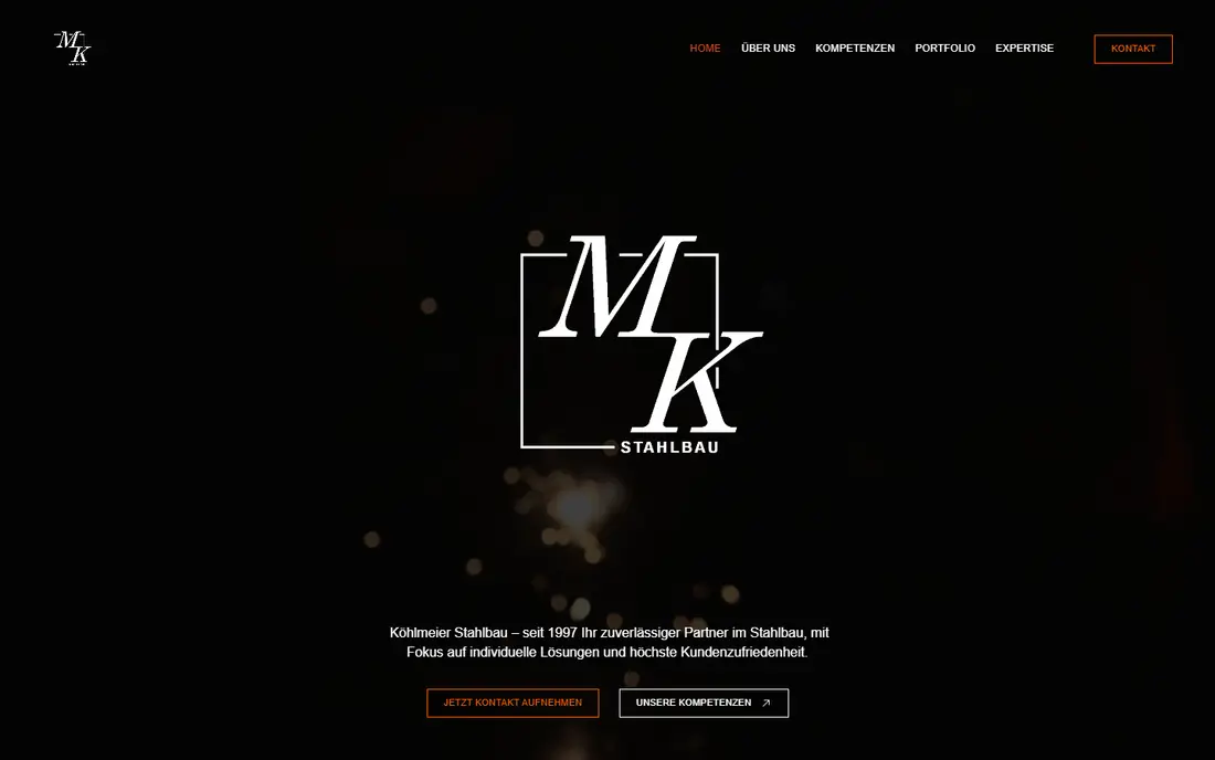 Köhlmeier Stahlbau — Website von WebArs
