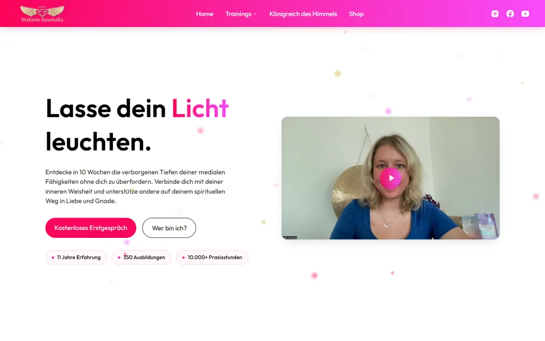 Stefanie Kosmalla — Website von WebArs